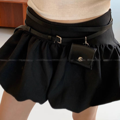 Women’s Square Belt With Pin Buckle Featuring Pu Leather Buckle Material In Alloy