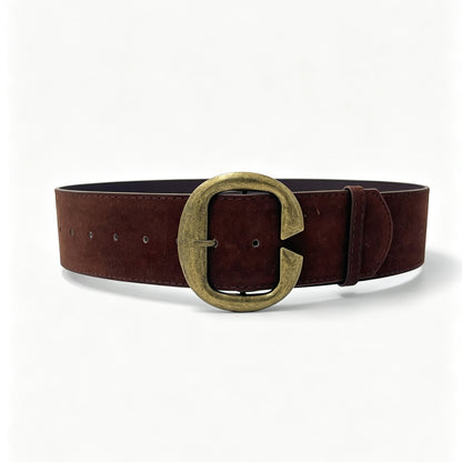 Retro Women’s Belt With Alloy Pin Buckle, Stylish And Durable Accessory