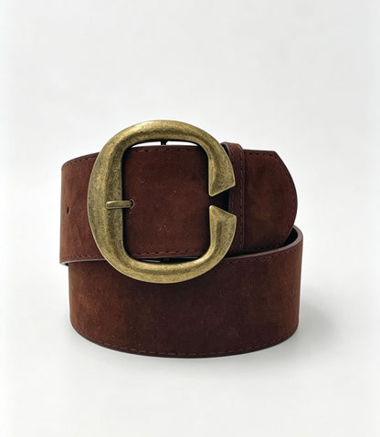 Retro Women’s Belt With Alloy Pin Buckle, Stylish And Durable Accessory