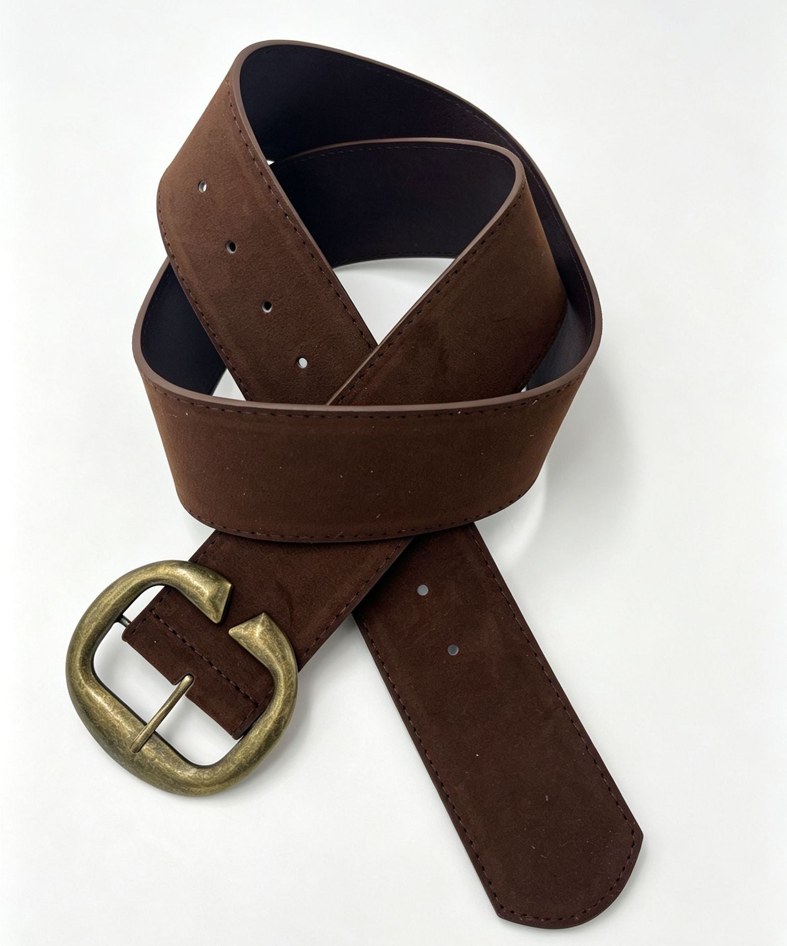 Retro Women’s Belt With Alloy Pin Buckle, Stylish And Durable Accessory