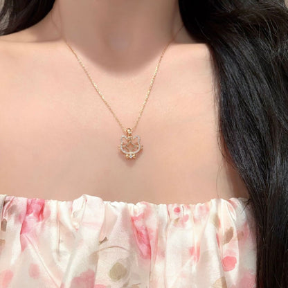 Tiger Pendant In 925 Sterling Silver With Agate Inlay, Featuring 925 Sterling Silver Chain For Women