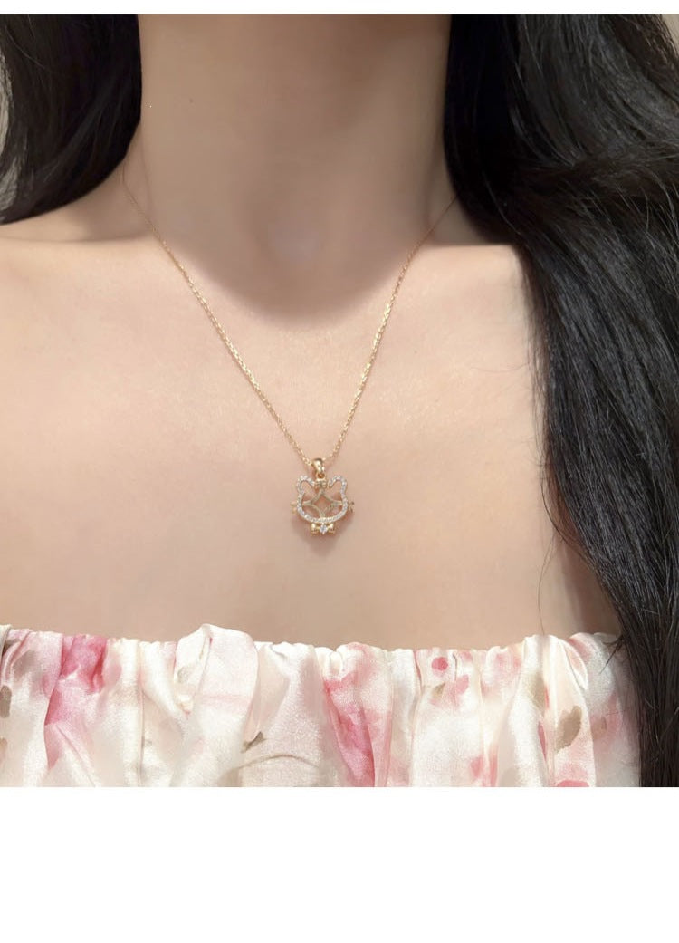 Tiger Pendant In 925 Sterling Silver With Agate Inlay, Featuring 925 Sterling Silver Chain For Women