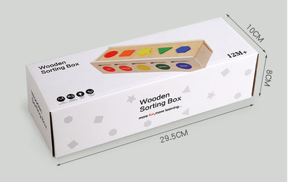 Wooden Learning Toys For Toddlers Ages 3-6, Children Unisex Educational Toy In Colour