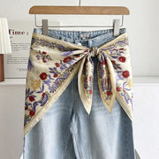 Tulip Floral Print - beige