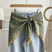 Diamond Pattern - Yellow-Green