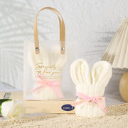 Long-eared Rabbit (beige + Frosted Bag)