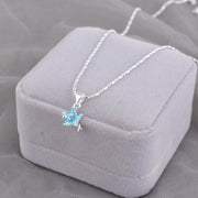 Blue Star Necklace
