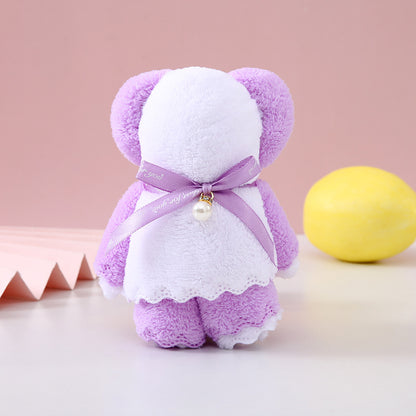 Decorative Cake-Shaped Towels For Home Textiles And Unique Bathroom Accessories
