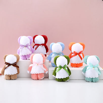 Decorative Cake-Shaped Towels For Home Textiles And Unique Bathroom Accessories