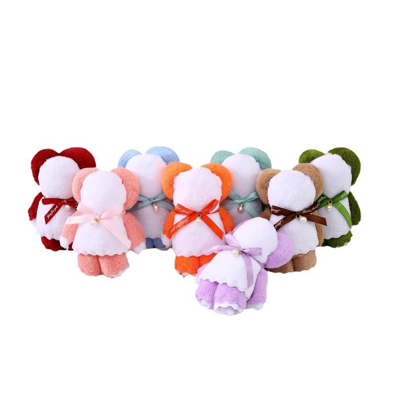 Decorative Cake-Shaped Towels For Home Textiles And Unique Bathroom Accessories