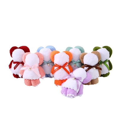 Decorative Cake-Shaped Towels For Home Textiles And Unique Bathroom Accessories