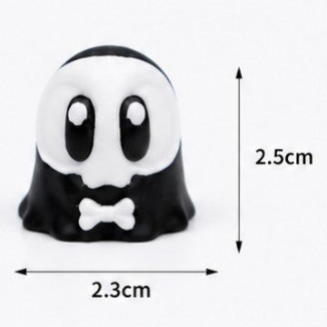 Halloween Plastic Ornaments Featuring Spooky Halloween Patterns For Festive Home Decor And Party Supplies