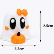 Bowknot Pumpkin Ghost
