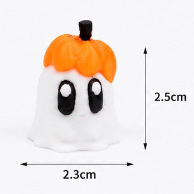 Halloween Plastic Ornaments Featuring Spooky Halloween Patterns For Festive Home Decor And Party Supplies