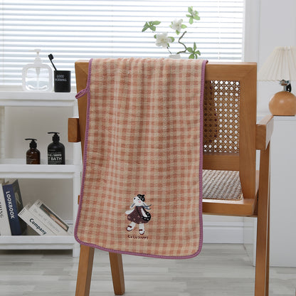 Soft And Absorbent Towels For Home Use, Available In Multiple Colors And Sizes