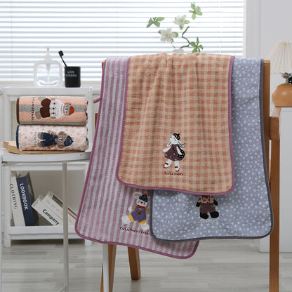 Soft And Absorbent Towels For Home Use, Available In Multiple Colors And Sizes