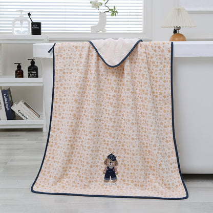 Soft And Absorbent Towels For Home Use, Available In Multiple Colors And Sizes