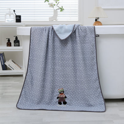 Soft And Absorbent Towels For Home Use, Available In Multiple Colors And Sizes
