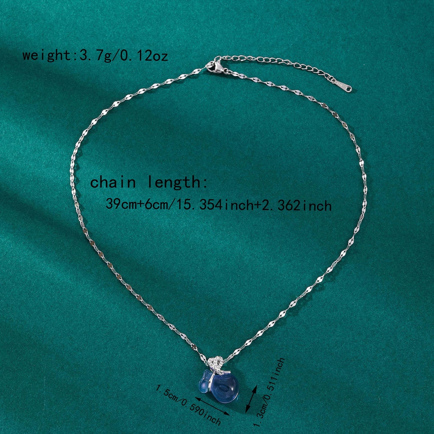 Crystal Pendant Necklace For Women With Copper Chain And Electroplated Finish Featuring Copper Pendant
