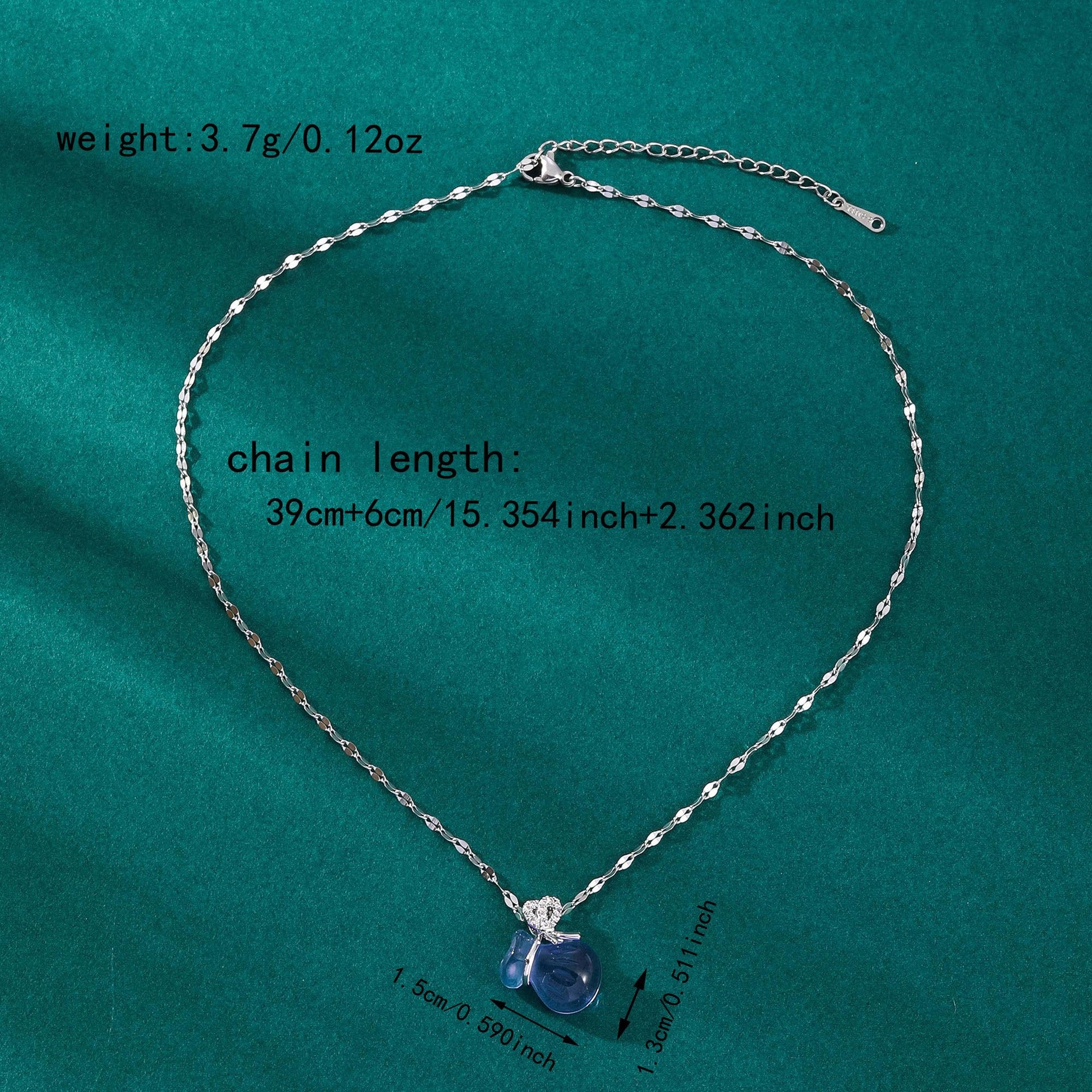 Crystal Pendant Necklace For Women With Copper Chain And Electroplated Finish Featuring Copper Pendant