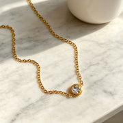 Golden O-Shaped Chain