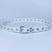 White Denim Fabric (2.6cm Wide)