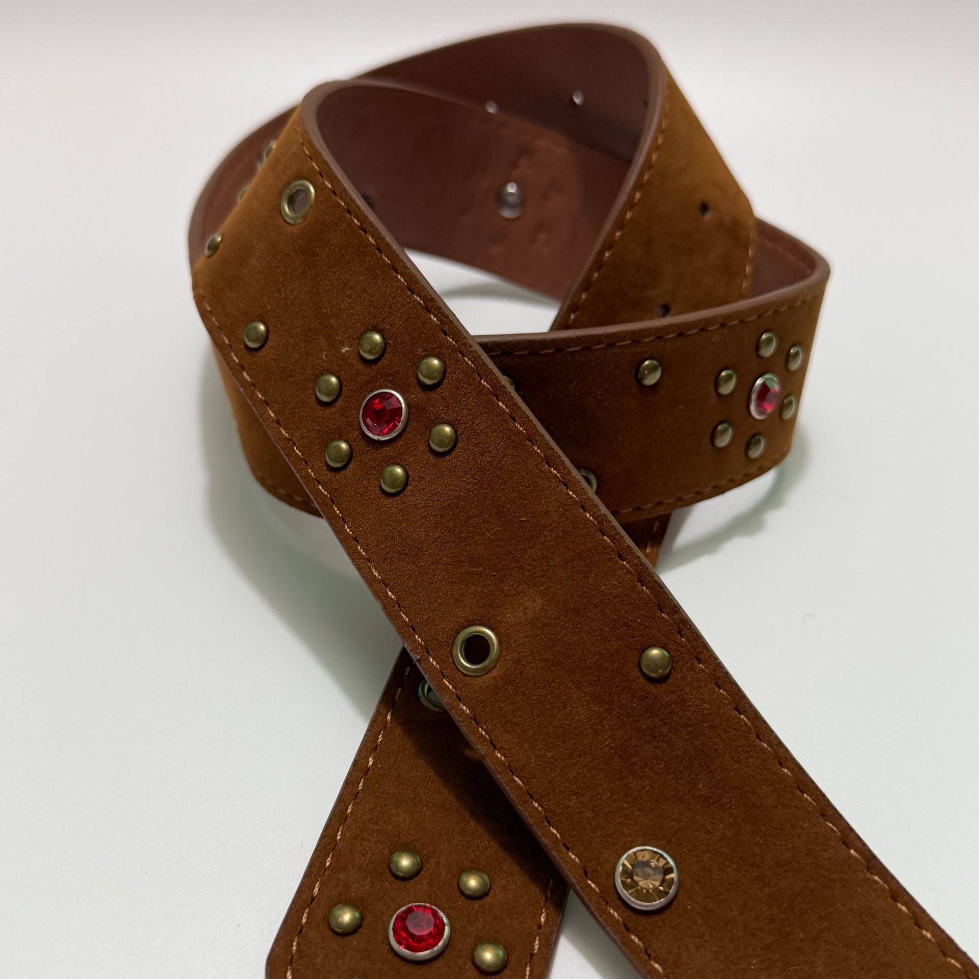 Vintage Style Solid Color Women’s Belt In Suede PU Leather With Alloy Pin Buckle