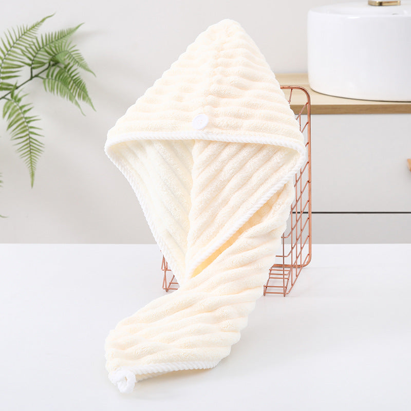 Household Coral Fleece Towels With Pineapple Pattern, Ideal For Drying Hair And Bath Use