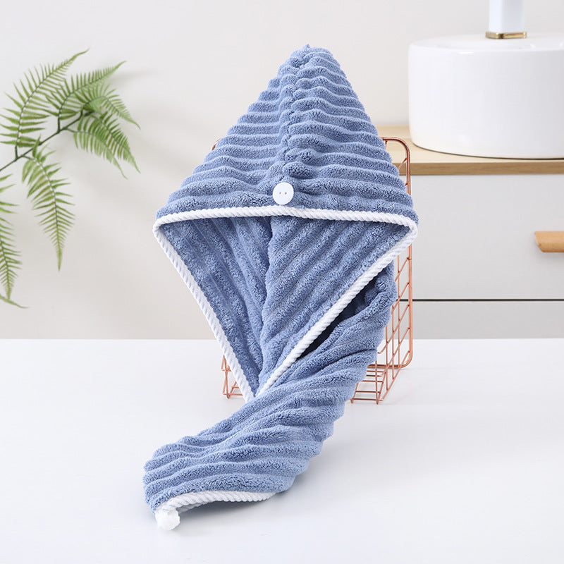 Household Coral Fleece Towels With Pineapple Pattern, Ideal For Drying Hair And Bath Use