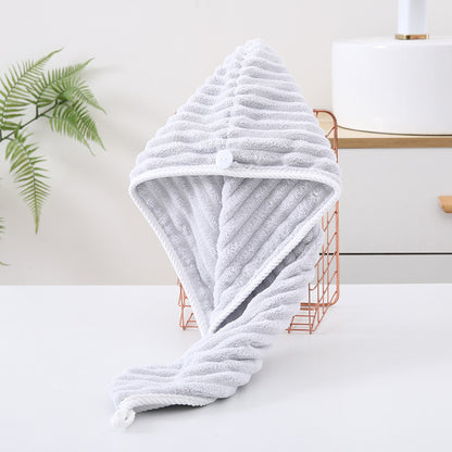Household Coral Fleece Towels With Pineapple Pattern, Ideal For Drying Hair And Bath Use