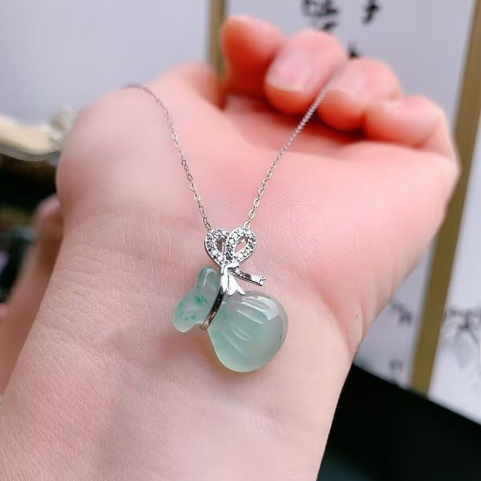 1 Piece Buddha Pendant Featuring Jade In 925 Sterling Silver With African Style Design
