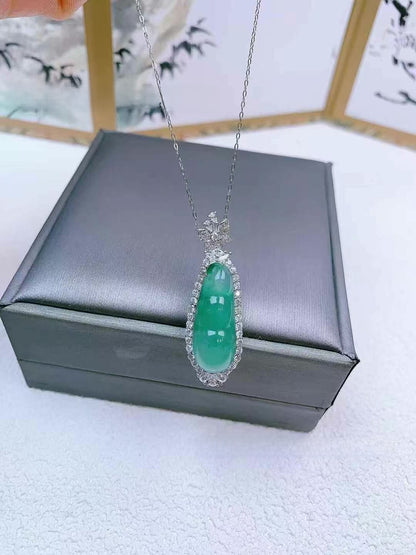 1 Piece Buddha Pendant Featuring Jade In 925 Sterling Silver With African Style Design