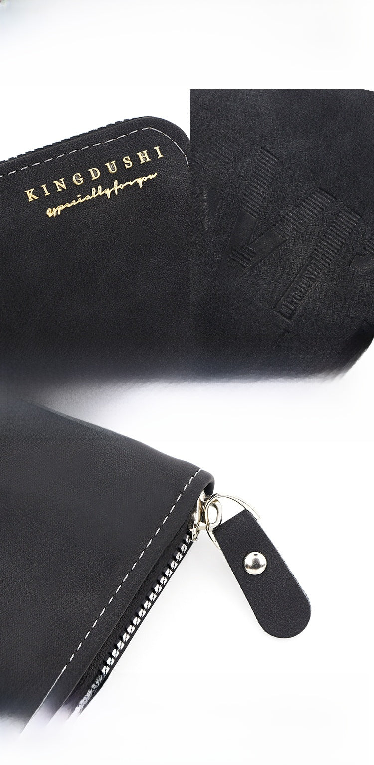 Men's PU Leather Card Holder With Chain Featuring Letter Pattern, Perfect For Summer