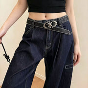 Star-shaped Black Belt-K0451A