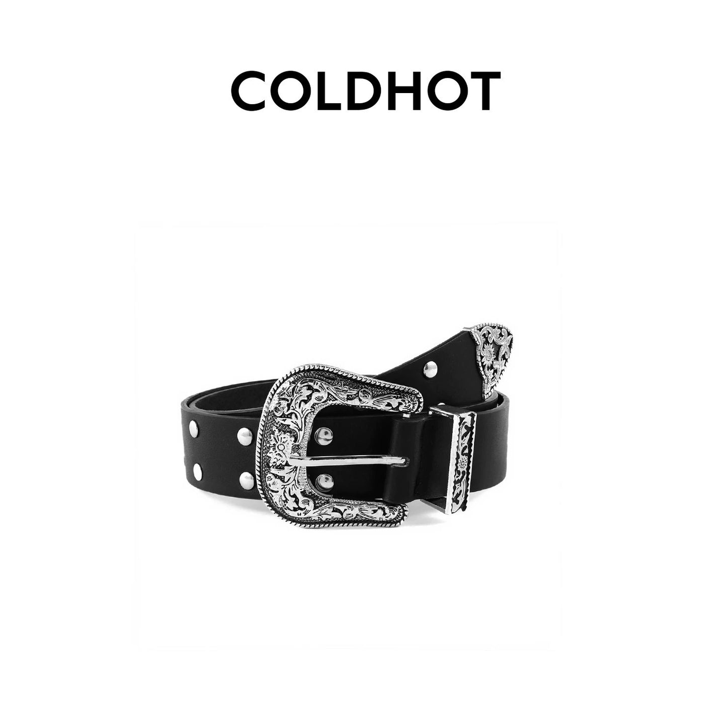 Retro Solid Color PU Leather Belt For Women With Zinc Alloy Pin Buckle