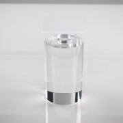 Grooved Round Transparent 4*8cm