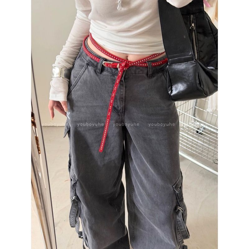 Novelty Chains Print Fashion Belt For Women With Alloy Pin Buckle, Made Of PU Leather