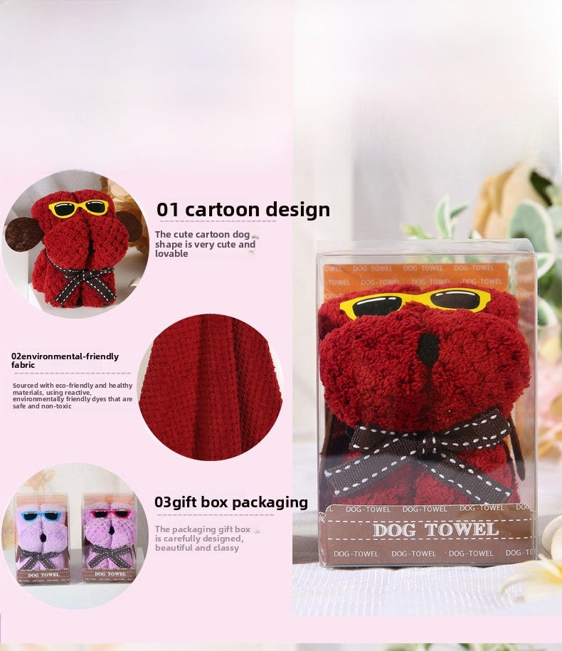 Coral Fleece Cake Towel In Polyester Fiber Featuring 32s Yarn Count And Quick Absorption In 5-10 Seconds