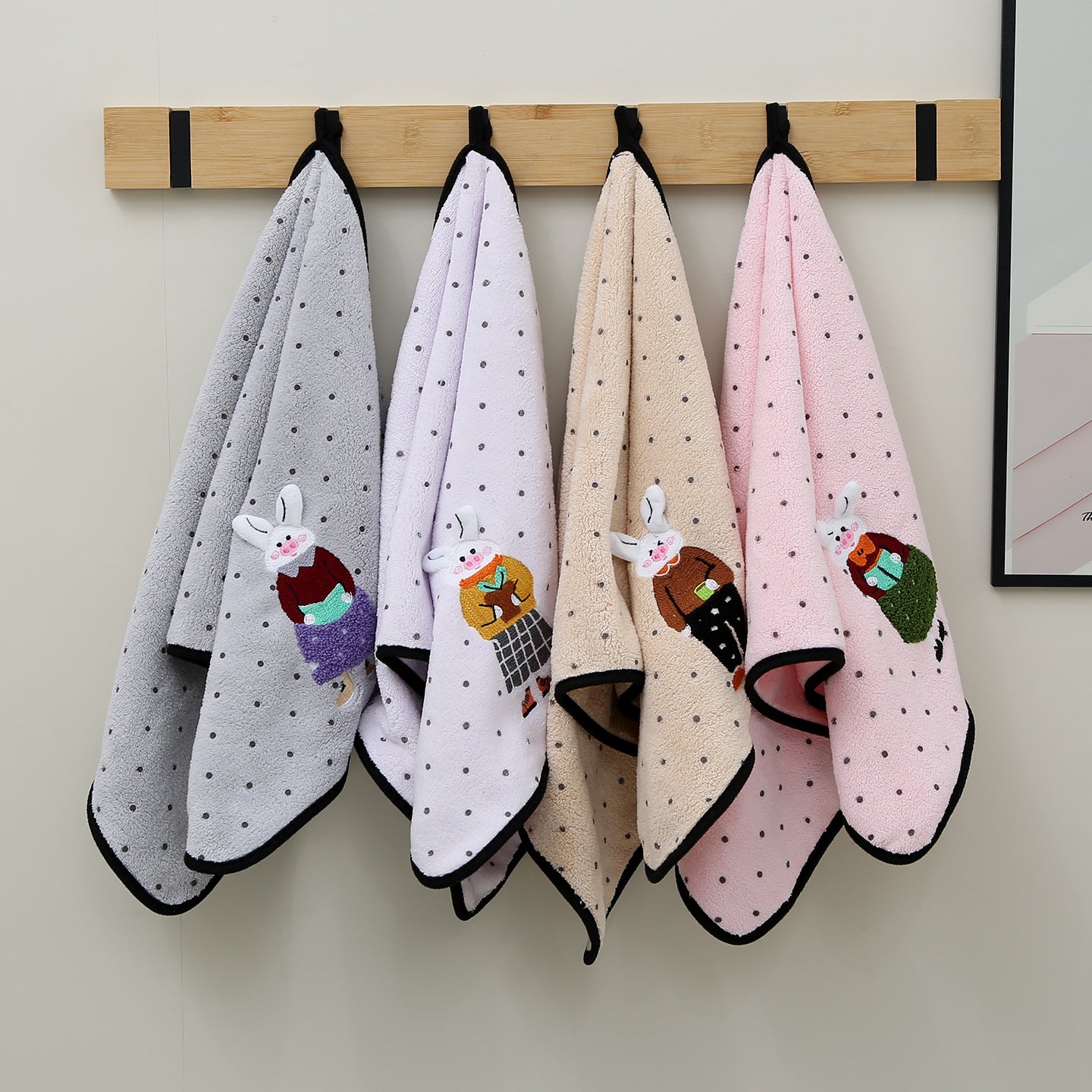 Soft And Absorbent Towels For Everyday Use, Available In Multiple Colors