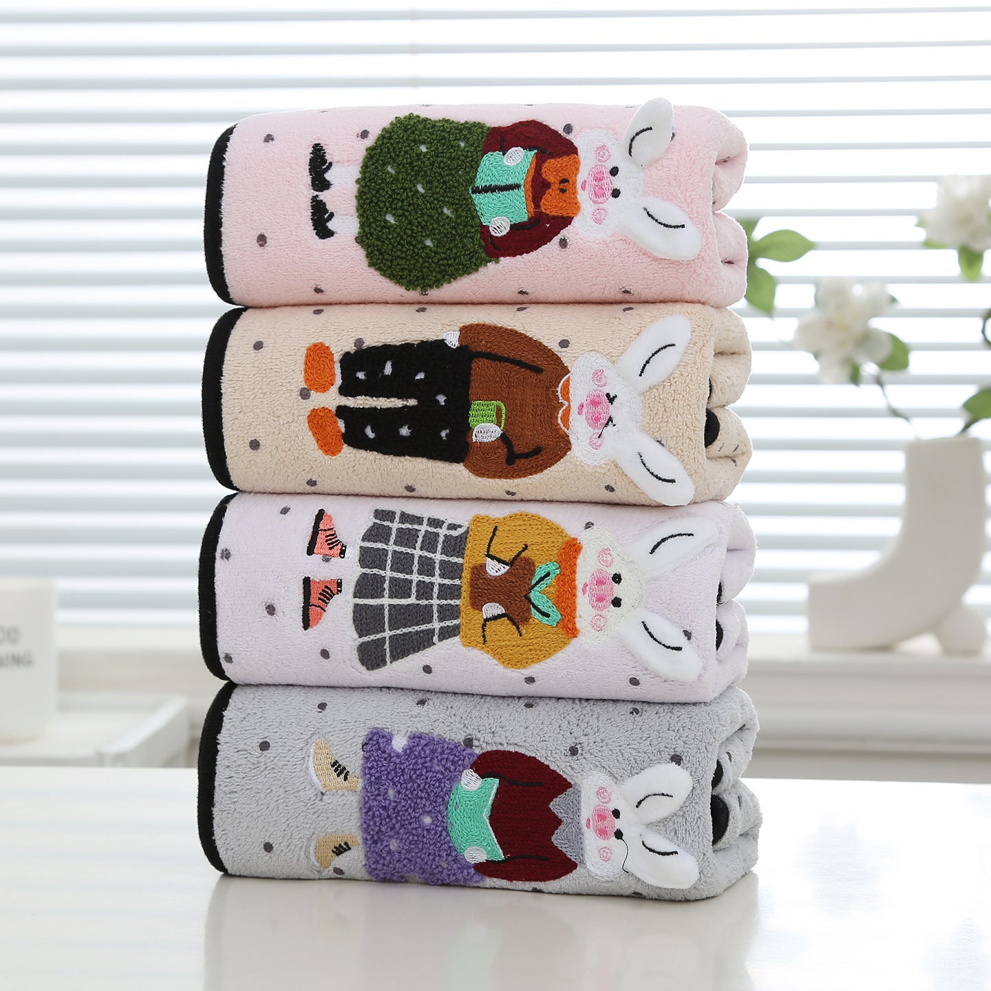 Soft And Absorbent Towels For Everyday Use, Available In Multiple Colors