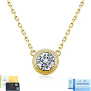4mm/0.3 Carats - 14k Gold (GRA Certificate + National Inspection Certificate)