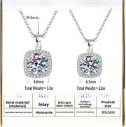 【D Color Moissanite 1 Carat】