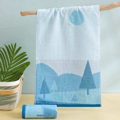 Soft And Absorbent Towels For Everyday Use, Available In Multiple Colors And Sizes