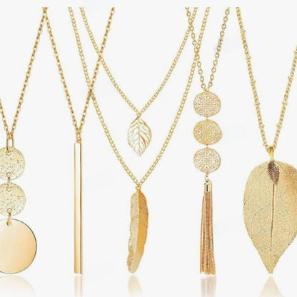Tassel Necklace With Zinc Alloy Chain And Alloy Pendant In Ethnic Style For Unisex