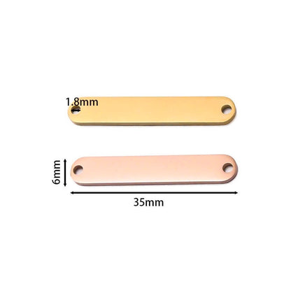 Polished 304 Stainless Steel Oval Pendant For Jewelry Making In Smooth Steel Color Finish