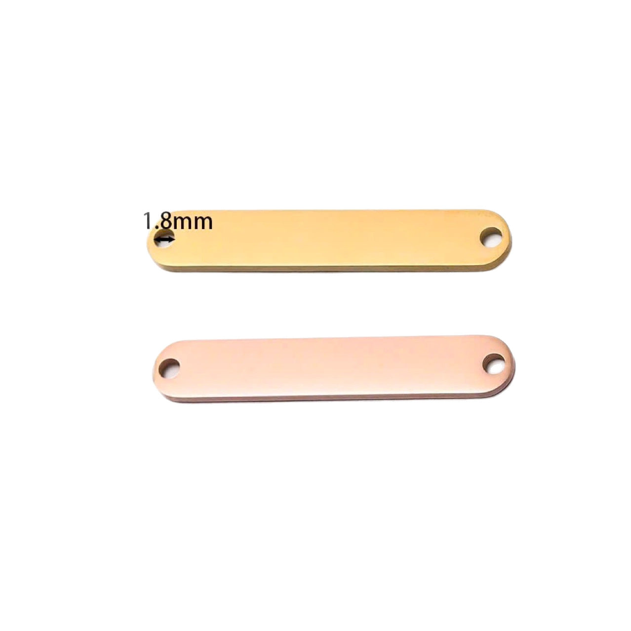 Polished 304 Stainless Steel Oval Pendant For Jewelry Making In Smooth Steel Color Finish