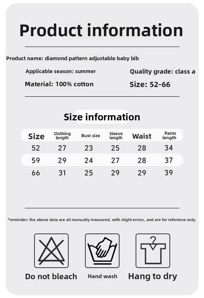 Solid Color Cotton Children's Underwear Set For Babies 0-2 Years, Warm 2 Pieces