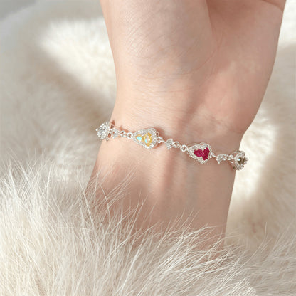 Luxurious Pearl Bracelet For Women With Copper Chain And Zircon Inlay Featuring Electroplated Gold Plating