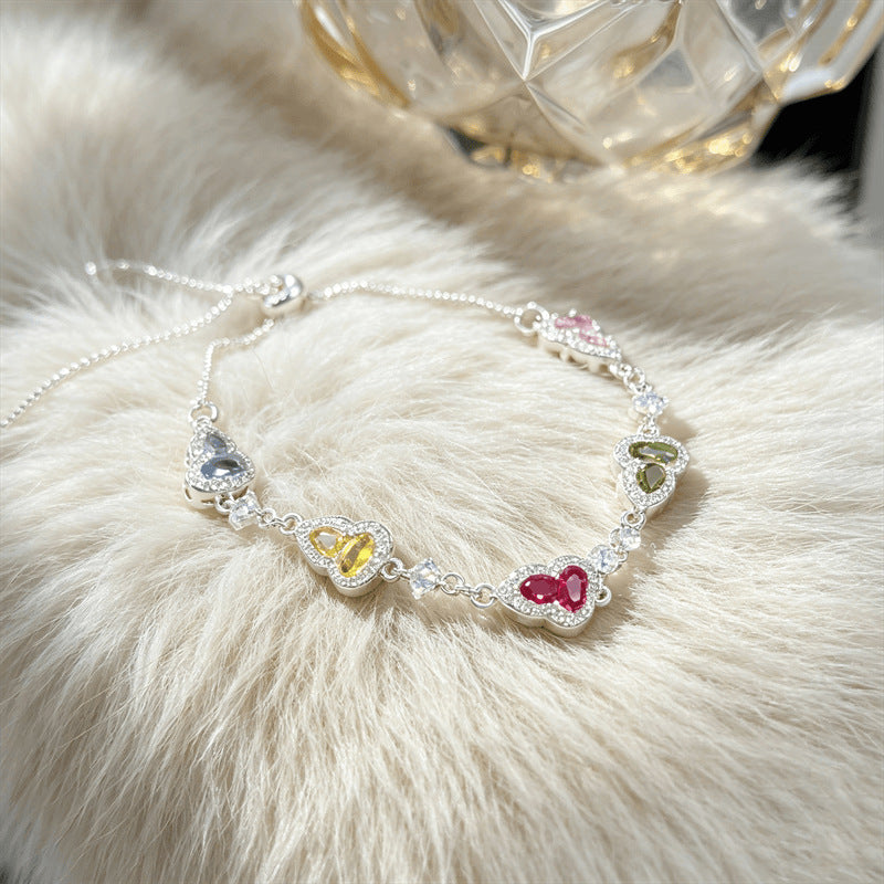 Luxurious Pearl Bracelet For Women With Copper Chain And Zircon Inlay Featuring Electroplated Gold Plating