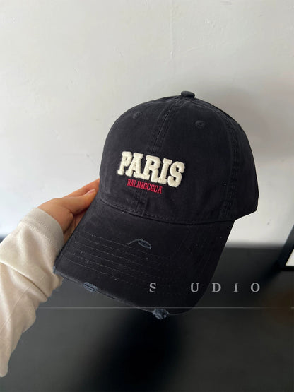 Vintage Style Unisex Baseball Cap With Curved Brim Featuring UV Protection, Cotton Material And Embroidery Craft